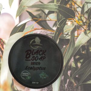 Savon Noir d'eucalyptus 200GR